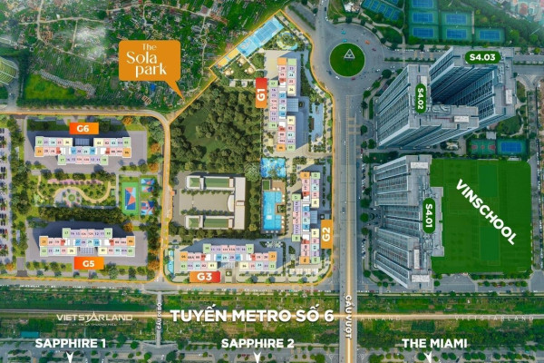 0582218688 chuyên bán chuyển nhượng quỹ căn giá tốt và cắt lỗ tại dự án The Sola Park - Qũy 268 căn